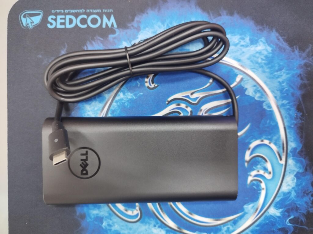 מטען מקורי למחשב נייד Dell 130W Type-C USB-C