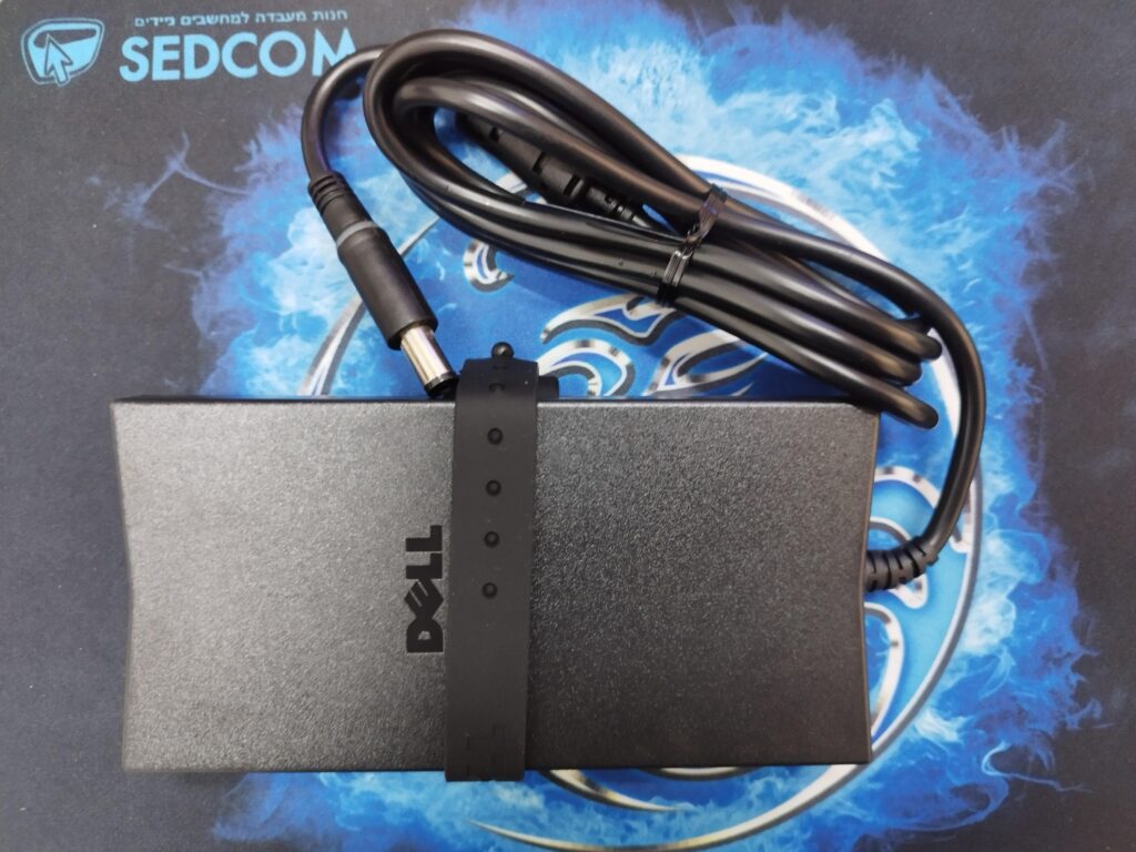 מטען מקורי למחשב נייד DELL 130W עם חיבור 7.4X5.0 מ"מ