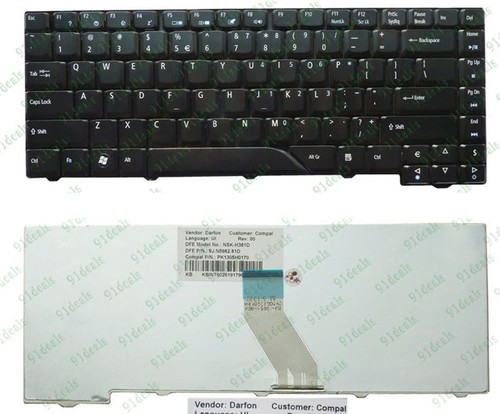 מקלדת למחשב נייד ACER Aspire 4230 series 4330 series