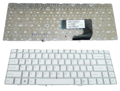 מקלדת למחשב נייד VGN-NW WHITE SONY VAIO סוני