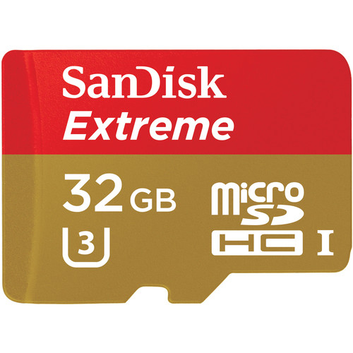 כרטיס זיכרון 32GB Extreme microSDHC U3/Class 10 סנדיסק