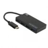 מפצל USB 3.1 מחיבור USB 3.1 Type-C ל4 חיבורי USB 3.0