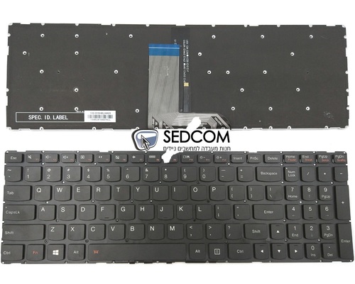 מקלדת למחשב נייד LENOVO IDEAPAD 700-15ISK לנובו