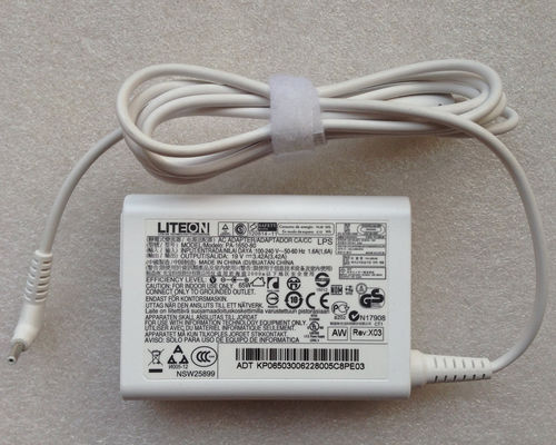מטען מקורי למחשב נייד Acer chargers 19v 3.42a PA-1650-80 white אייסר – תמונה 2