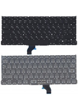 מקלדת למחשב Apple MacBook Keyboard for 13.3 Screen - BLACK אפל