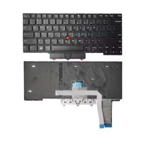 מקלדת עברית מקורית ל-Lenovo ThinkPad E14 Gen 2 - מוארת + סטיק (TrackPoint)