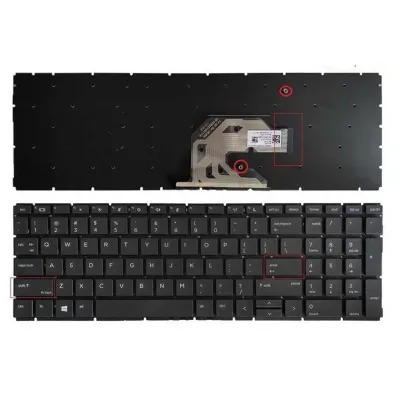 מקלדת למחשב נייד HP ProBook 450 G7 | עברית אנגלית | שחור