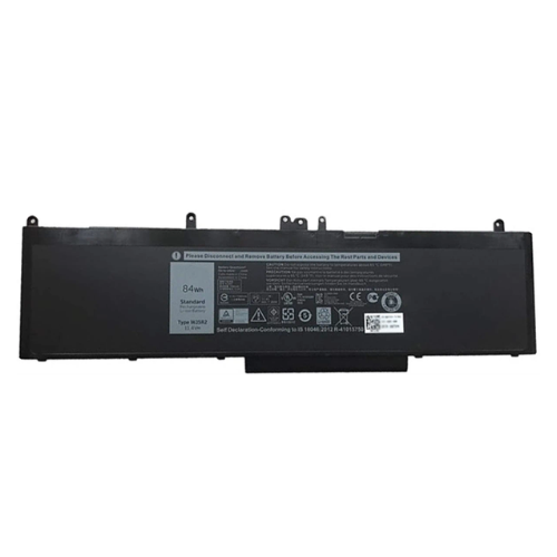 סוללה פנימית למחשב נייד Dell דגם WJ5R2 84Wh עבור Latitude E5570 ו-Precision 3510