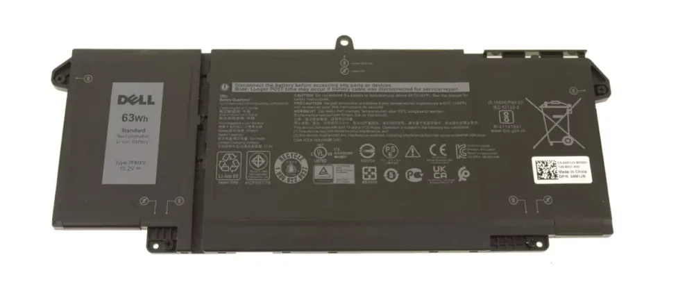 סוללה למחשב נייד Dell 7FMXV
