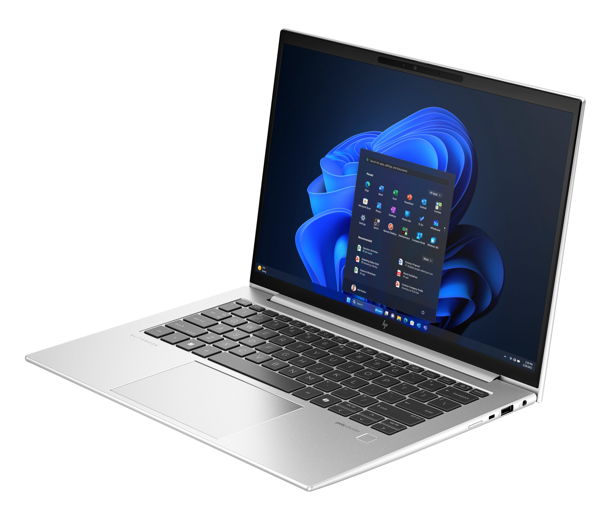 מחשב נייד HP EliteBook 6 G1q | Snapdragon | 32GB | 256GB SSD | קופסה פתוחה – תמונה 4