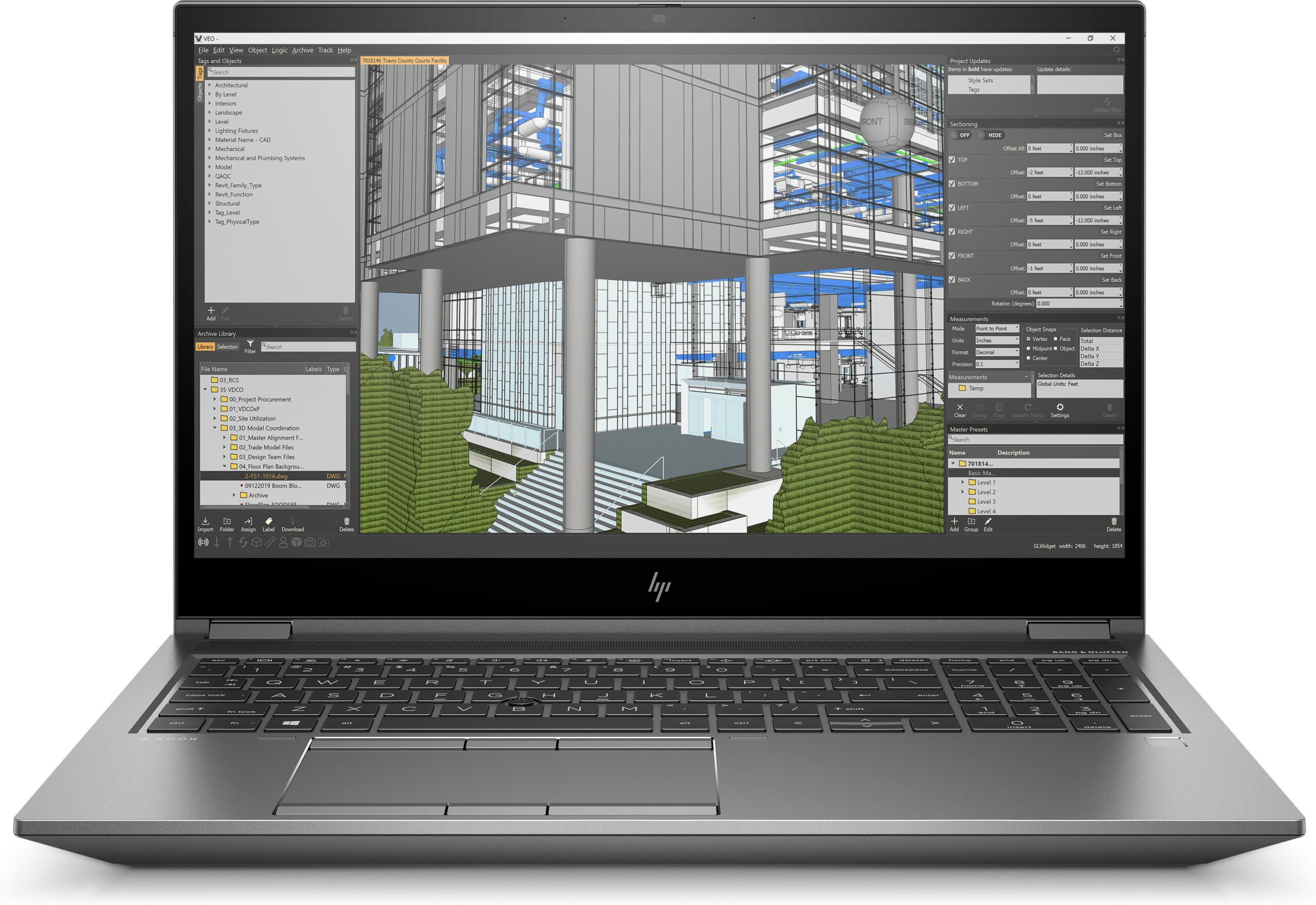 מחשב נייד HP ZBook Fury G8 | Intel Core i7-11800H @ 2.30GHz | 32GB | 1TB SSD | קופסה פתוחה